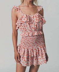 The Shirt - Floral Henley Dress