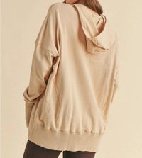 Aemi + Co - Vivi Pullover With Front Pouch Pocket Hoodie