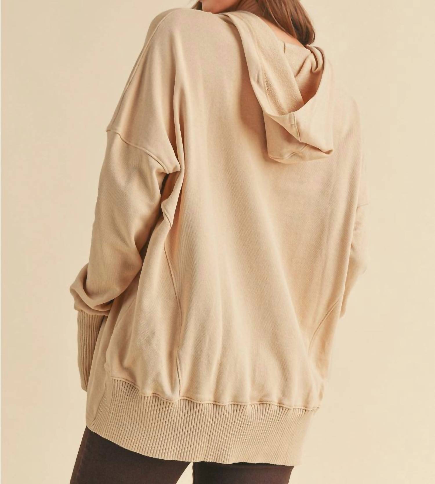 Aemi + Co - Vivi Pullover With Front Pouch Pocket Hoodie