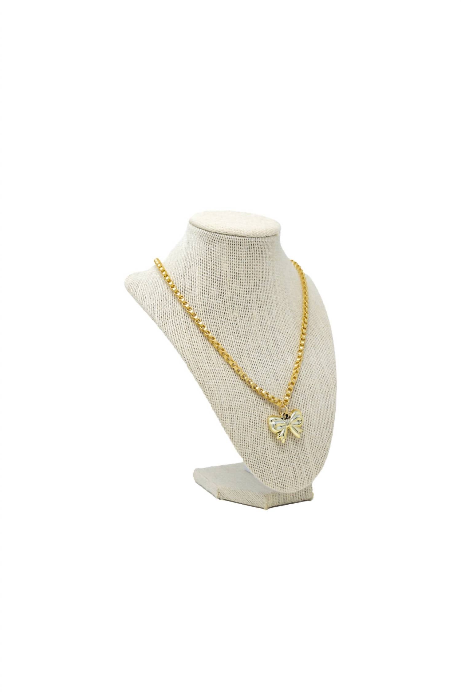 Mary Kathryn Designs - Women's Fancy Girl Ribbon Necklace