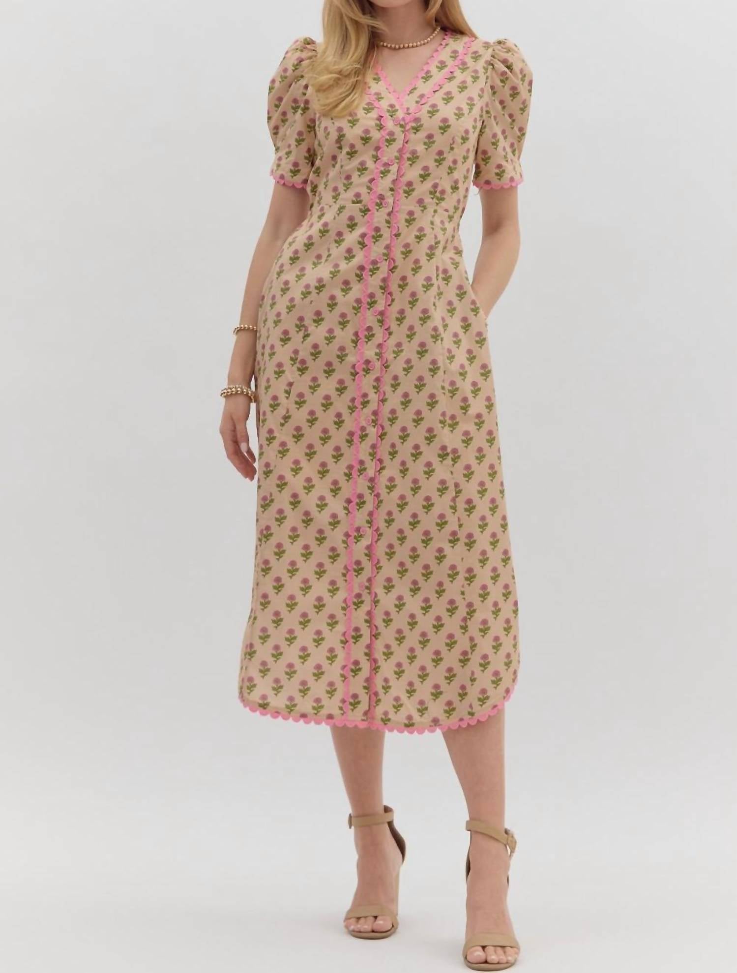 Entro - Floral Dress