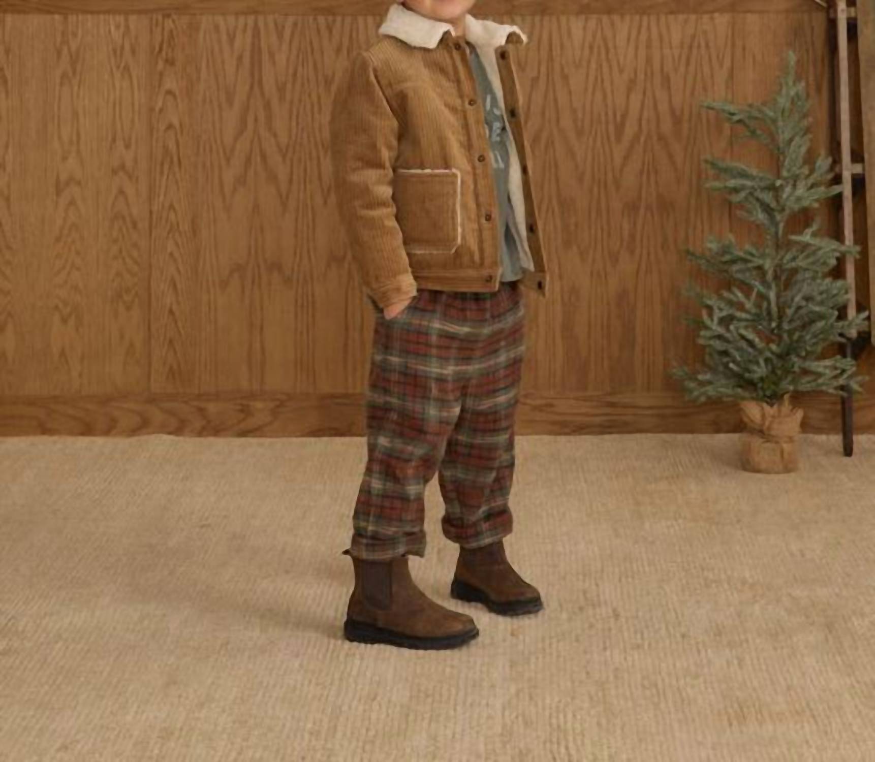 Rylee + Cru Corduroy Jacket in toffee - item - detail view