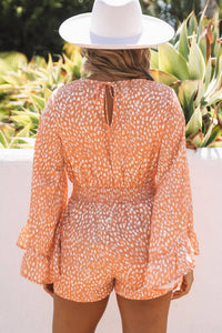 Amaryllis - Animal Spotted Print Romper