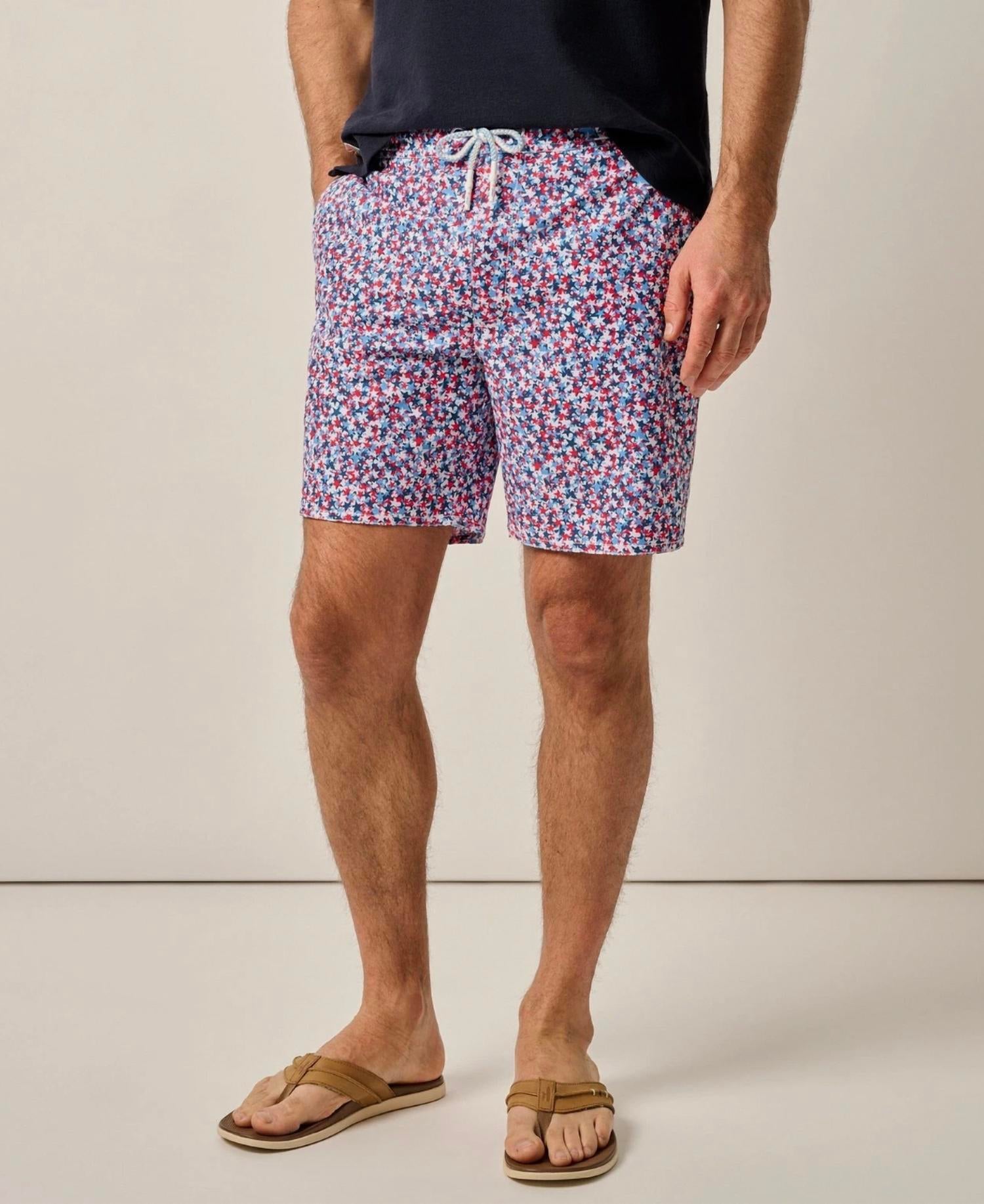 Johnnie-O - Half Elastic Swim Trunk