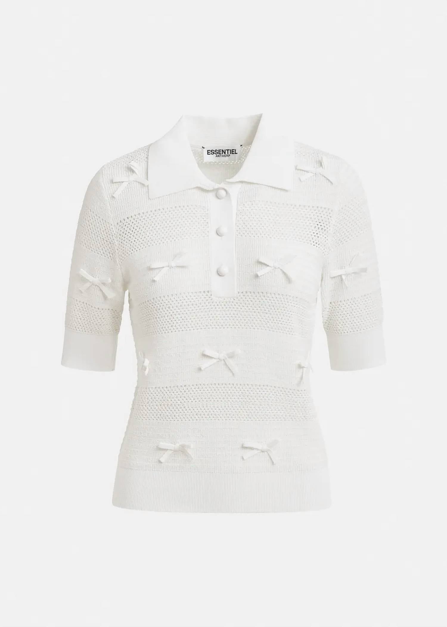 Essentiel Antwerp - Jarts Knit Polo With Bows