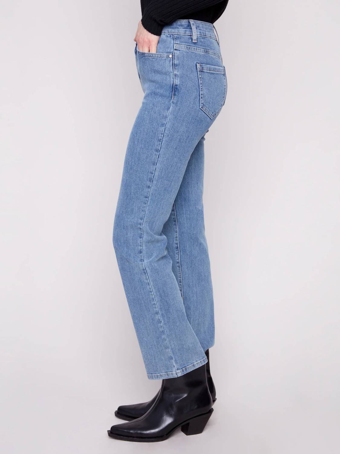 Charlie B - Corduroy Straight Leg Jeans