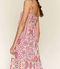In The Beginning - Southwest Sunset Midi Dress