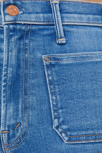 Mother - Hustler Roller Patch Pocket Jeans - Petite