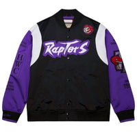 Mitchell & Ness - Toronto Raptors Team Origins Satin Full-snap Jacket