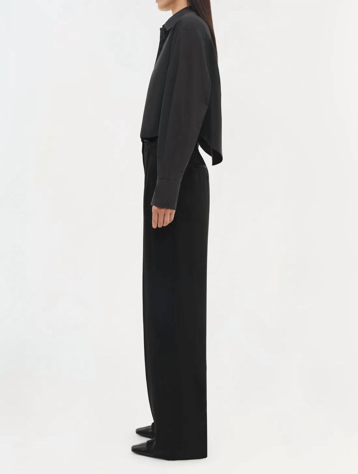 Simkhai - Renata Cropped Button Down Top