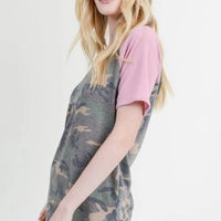 First Love - Short Sleeve Raglan Tee