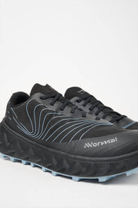 NNormal Men's Tomir Waterproof Shoes in black blue - men's sneaker - detail view