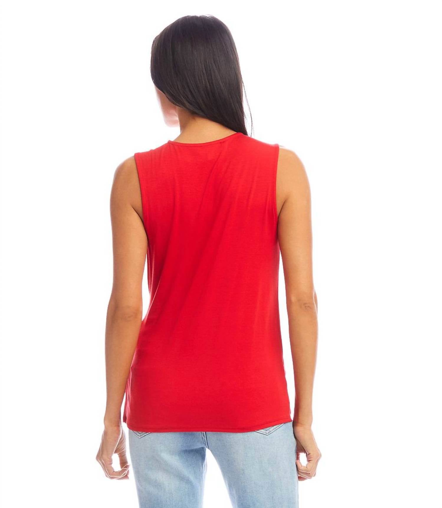 Karen Kane - Women's Side Drape Top