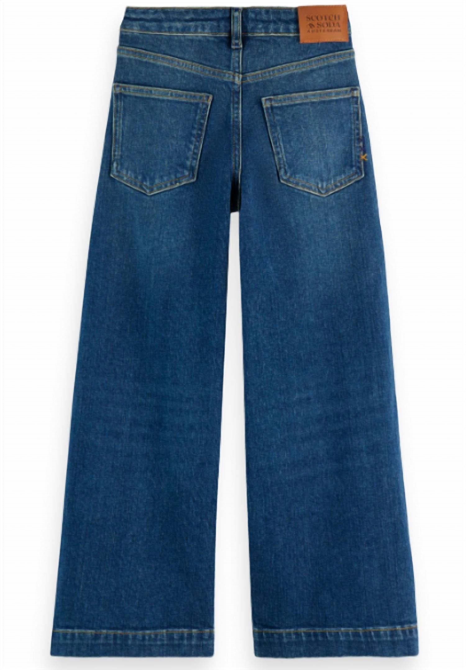 Scotch & Soda - Girl's Wide Leg Jeans