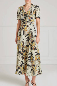 Temperley London - Baxter Linen Sleeved Dress