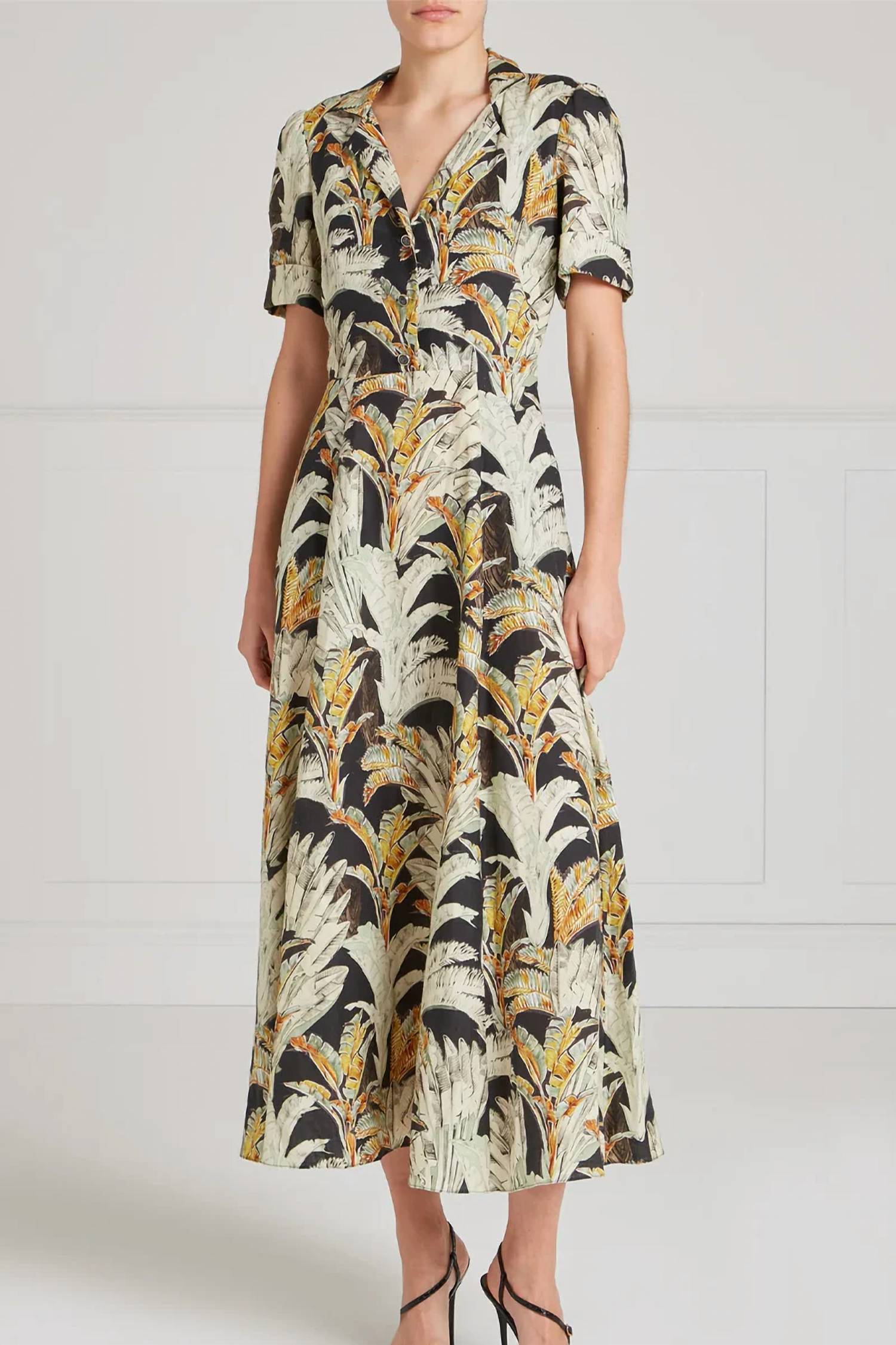 Temperley London - Baxter Linen Sleeved Dress
