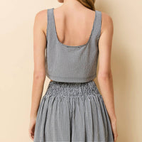 Solid & Striped - Anise Scoop Neck Crop Top