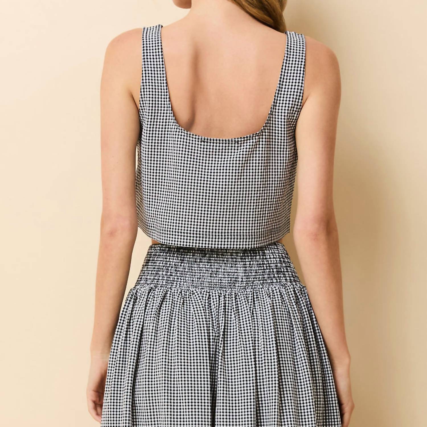 Solid & Striped - Anise Scoop Neck Crop Top