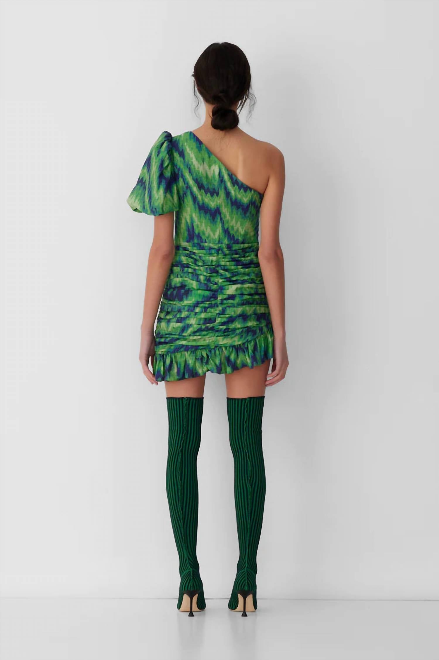 The Wolf Gang - Seren Asymmetric Mini Dress