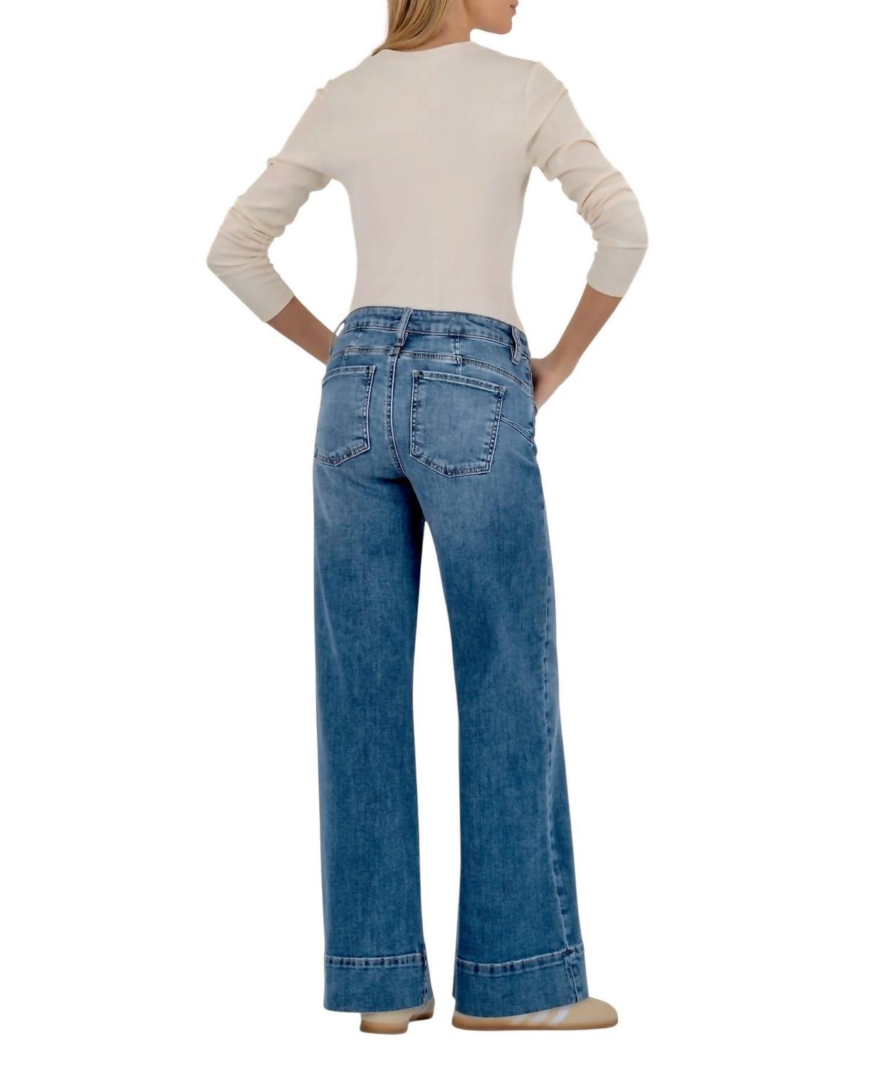 Kut From The Kloth - Maya High Rise Wide Leg Jean