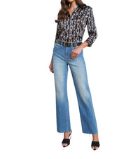 L'Agence - Tiana High Rise Wide Leg Jean