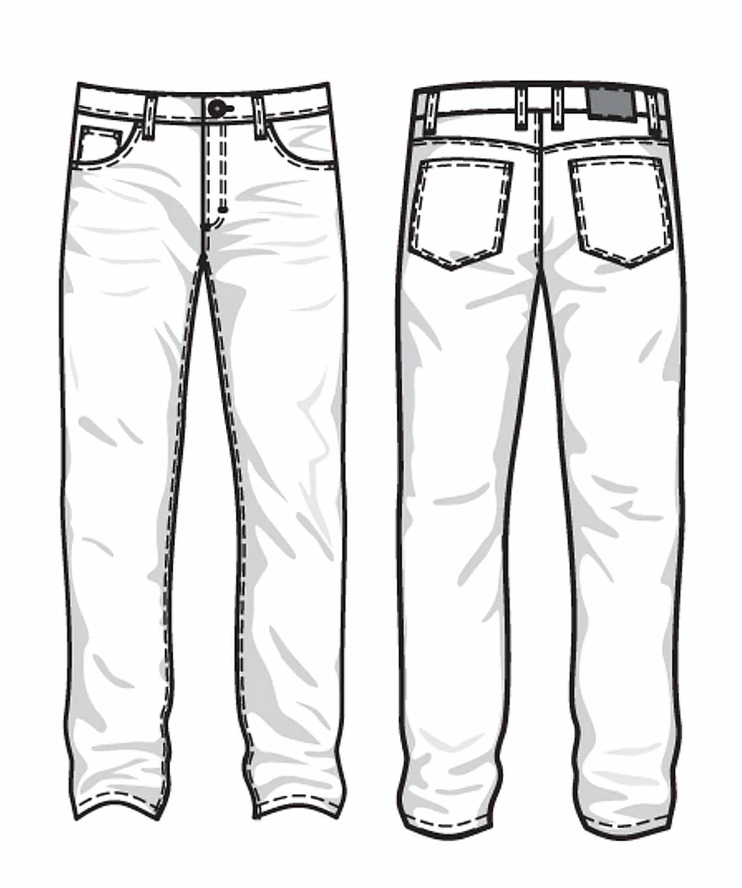 Ballin - Men's Cashmere Touch Pima Cotton Sateen Stretch 5-pocket Pants