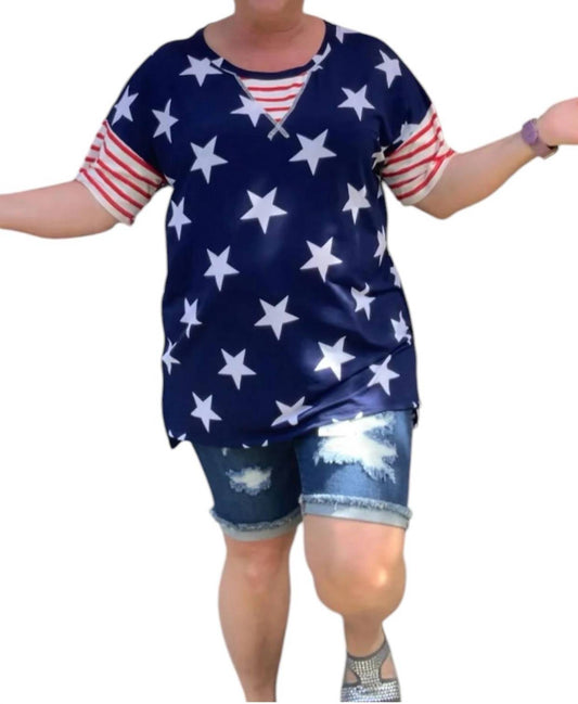 Sew In Love - Seeing Stars All American Top