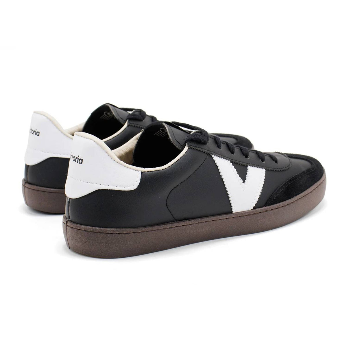 Victoria - Men's Berlín Leather Cyclist Sneakers