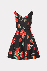 Milly - Peggy Off The Shoulder Printed Mini Dress
