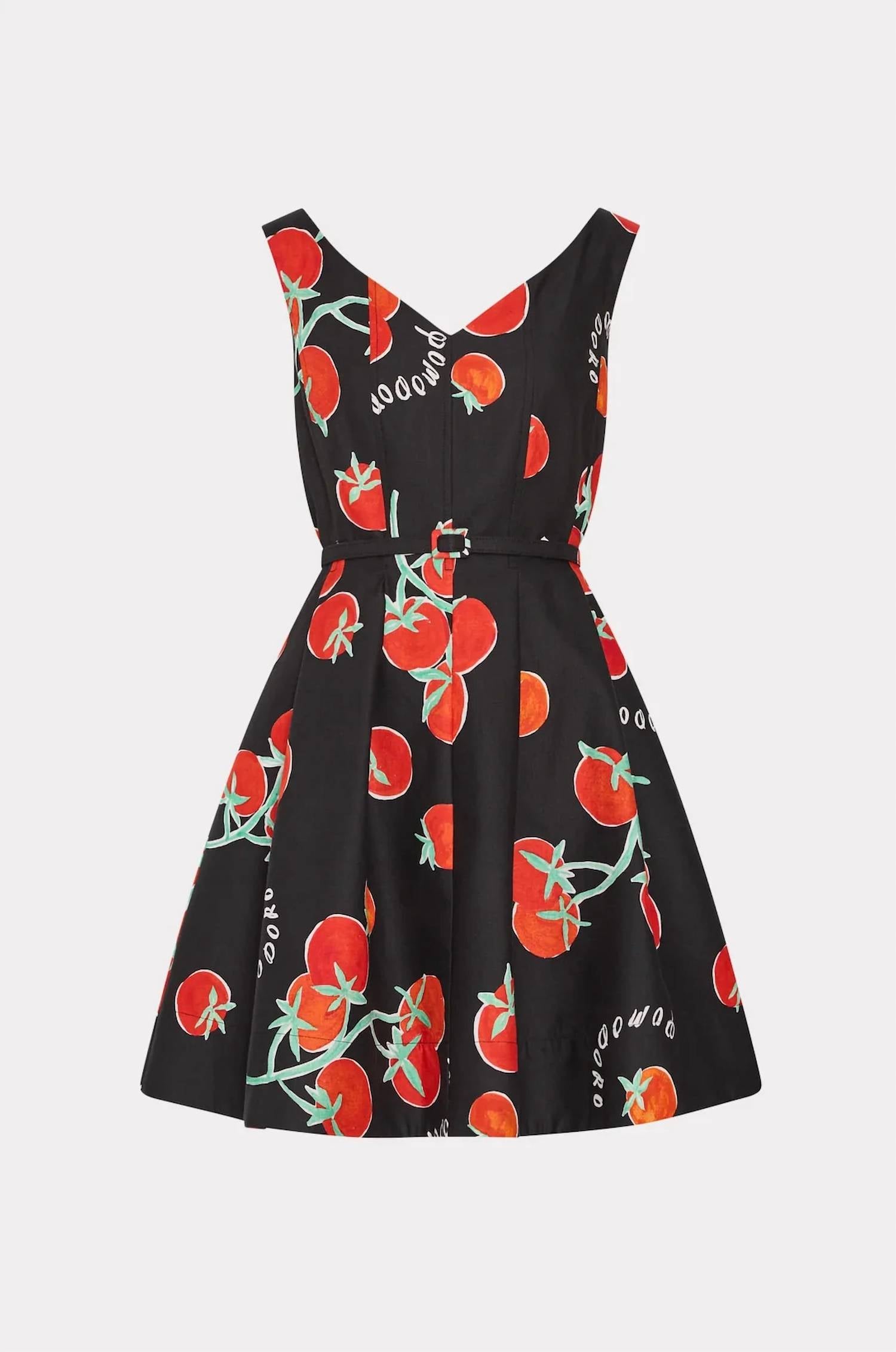 Milly - Peggy Off The Shoulder Printed Mini Dress