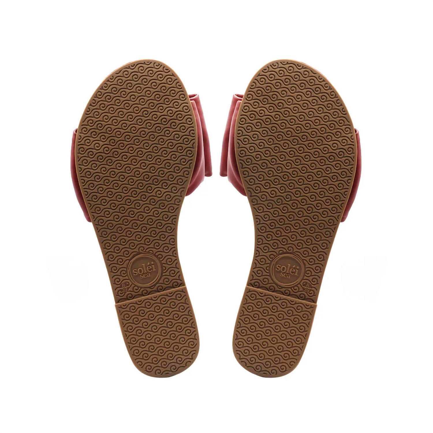 Solei Sea - Women's Rafie Bow Slide Sandal