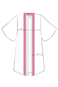 Powder - Delicate Tropical Kimono Gown