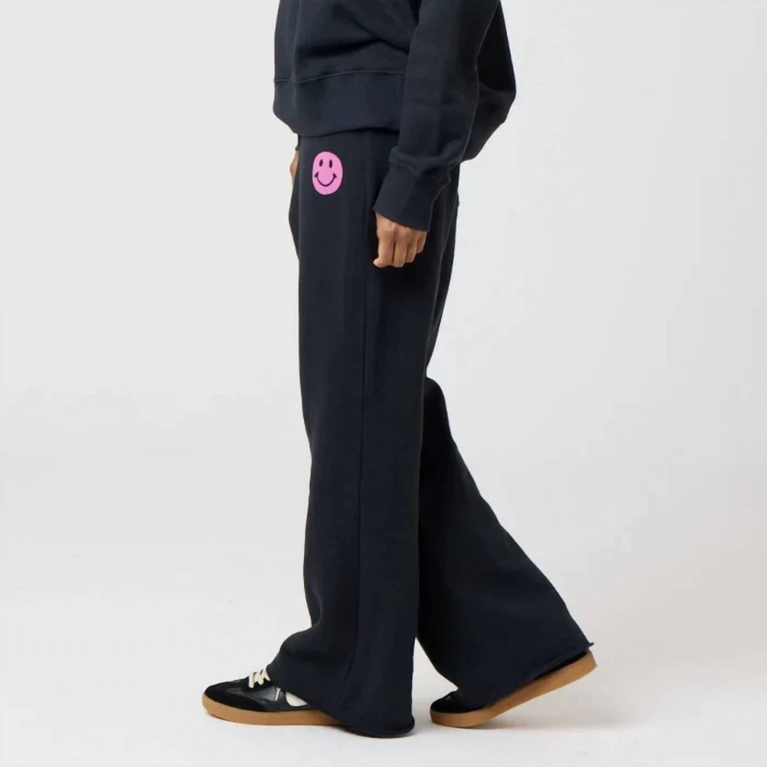 Kerri Rosenthal - Weekend Happy Face SweatPants