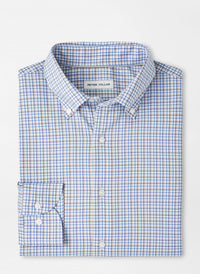 PETER MILLAR Julian Crown Lite Cotton Stretch Shirt in evening tide - men's shirt - view 4