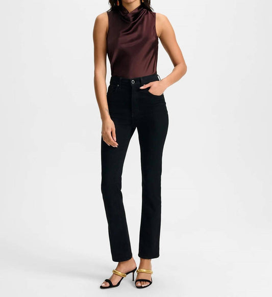 Veronica Beard - Lydia High Rise Ultra Slim Jeans