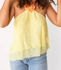 Pretty Garbage - Orchid Detail Top