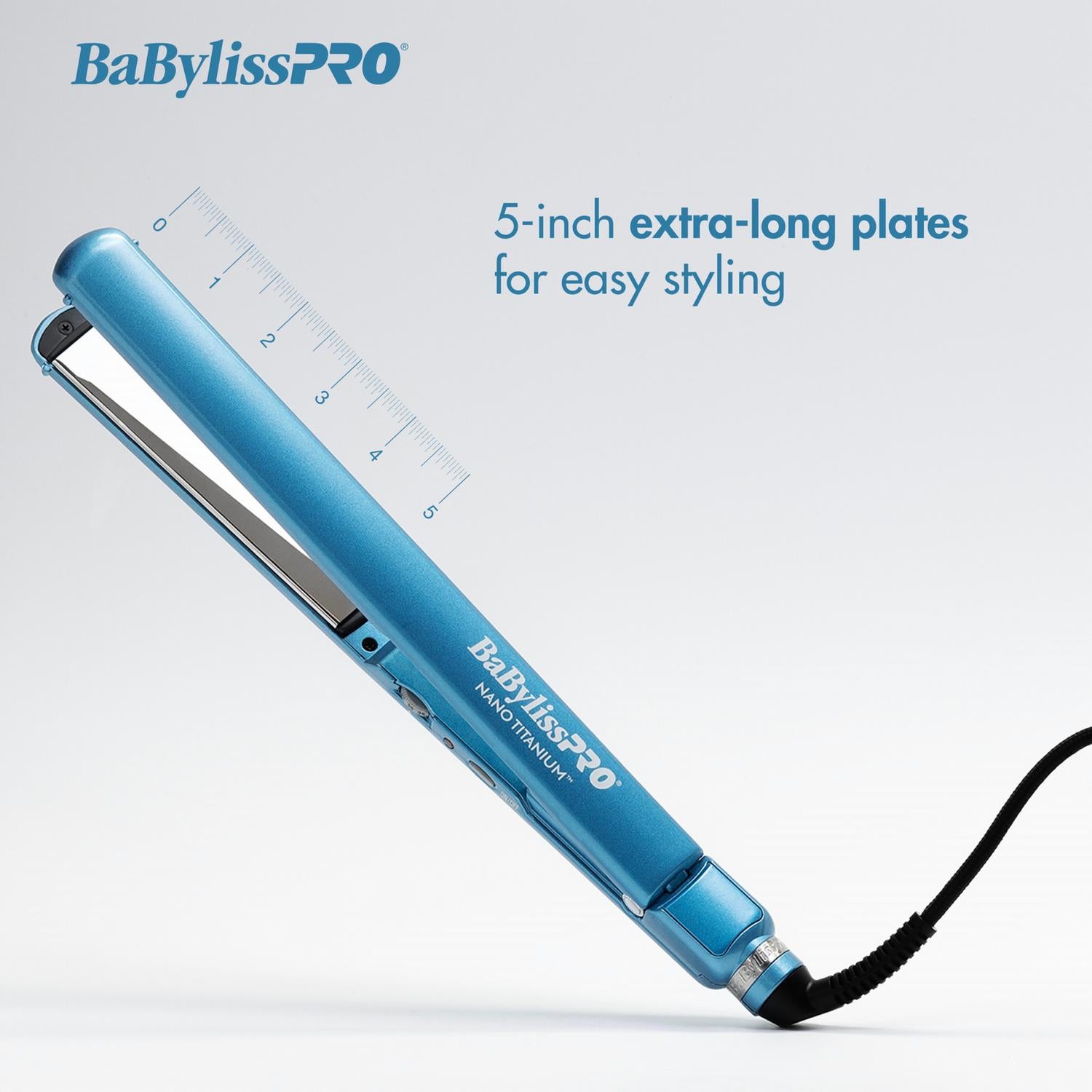Babyliss - Nano Titanium Ultra-thin Flat Iron Hair Straightener