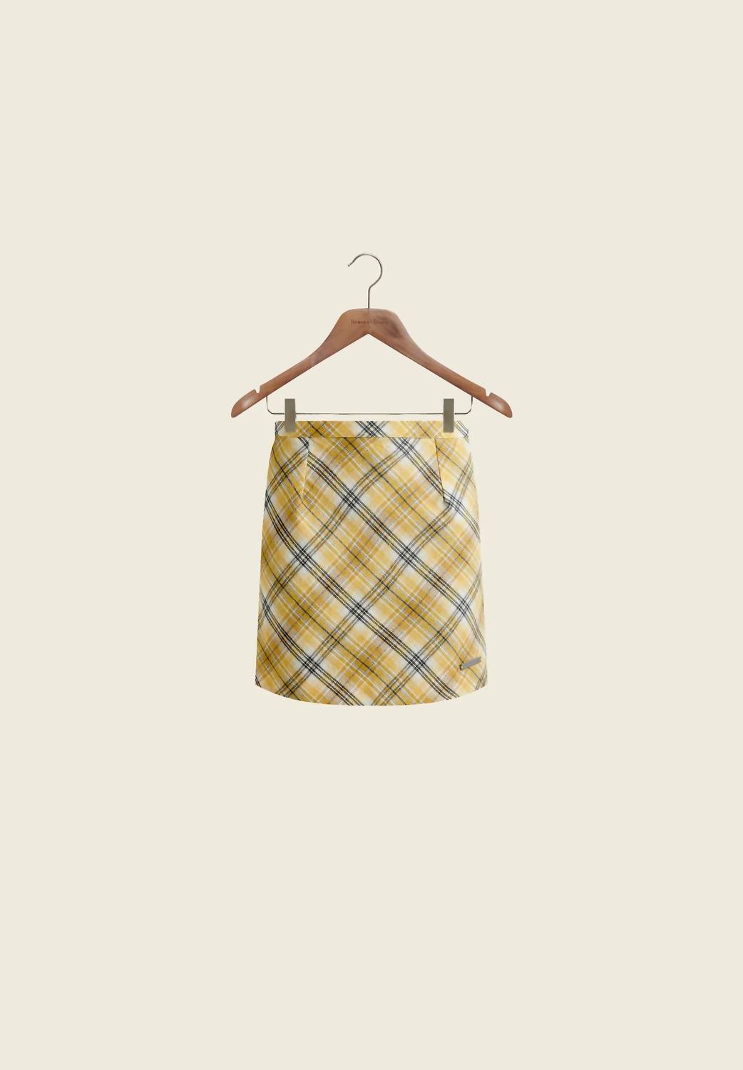 House Of Sunny - Bias Cut Mini Skirt