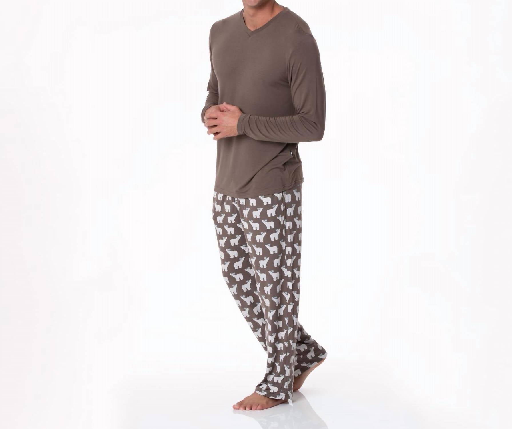 Kickee - Men's Print Pajama Pants