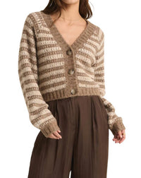 Z Supply - Este Metallic Stripe Cardigan