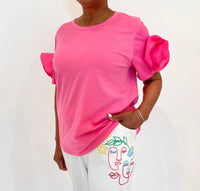 Leo Ugo - Taty Rose Flower Top