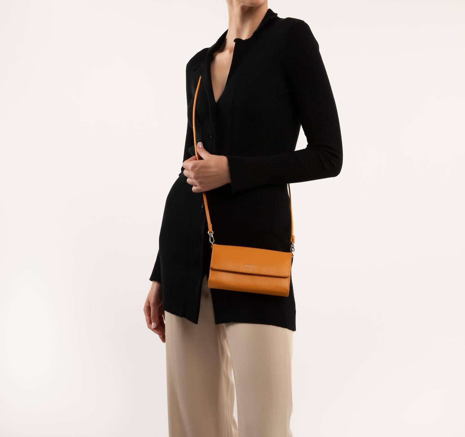 Matt & Nat - Women's Drew Med Vegan Crossbody Bag- Arbor