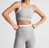 Beyond Yoga - Spacedye Layered Long Line Bra