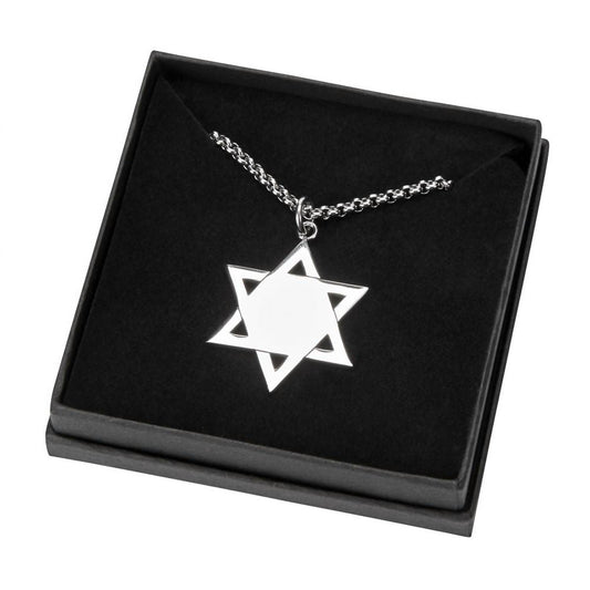 Creative Gifts International - Star Of David Necklace With Chain - Unisex