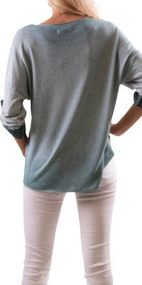 Gigi Moda - Amy Metallic Zebra Sweater