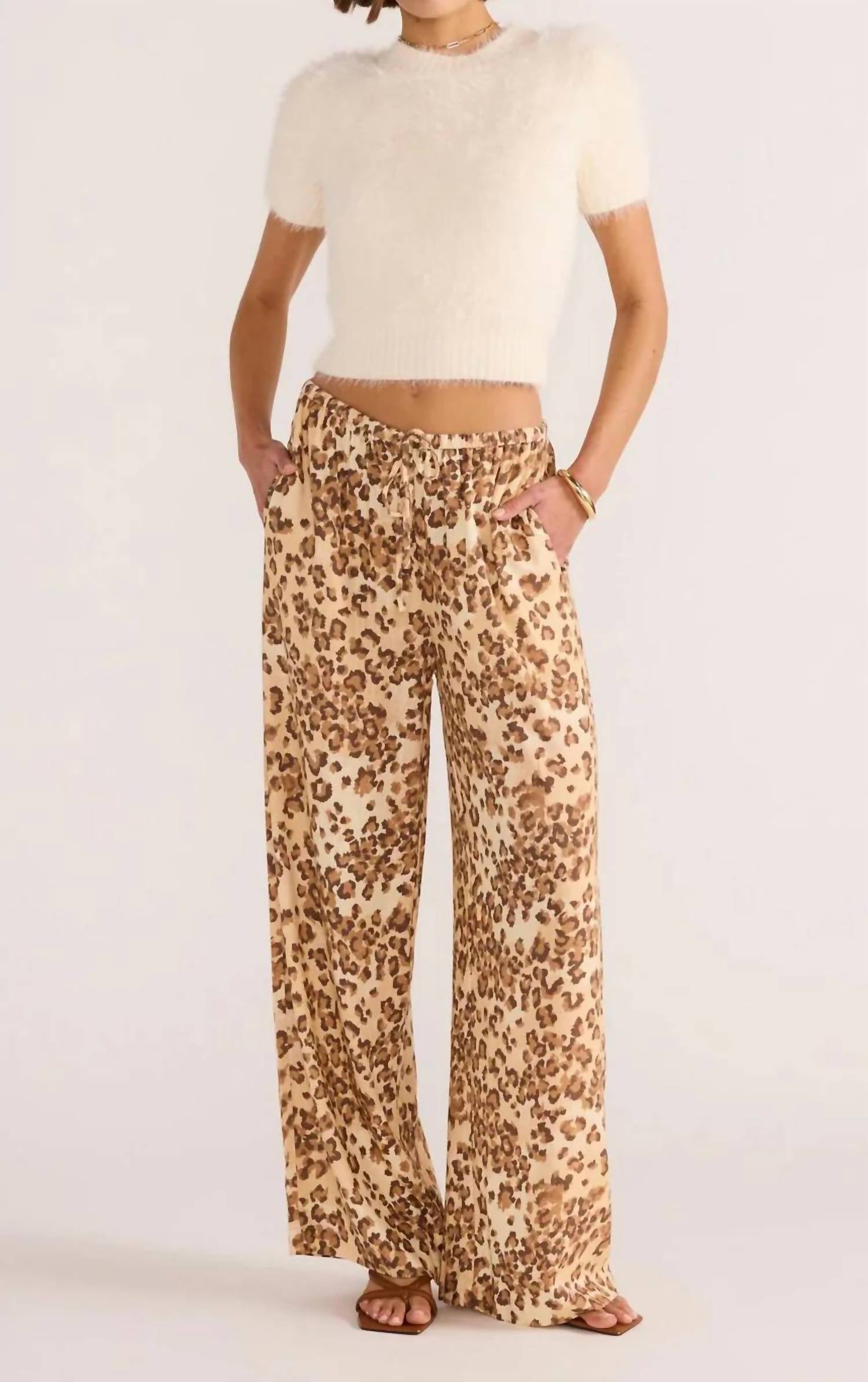 Minkpink - ARDEN DRAWSTRING PANT