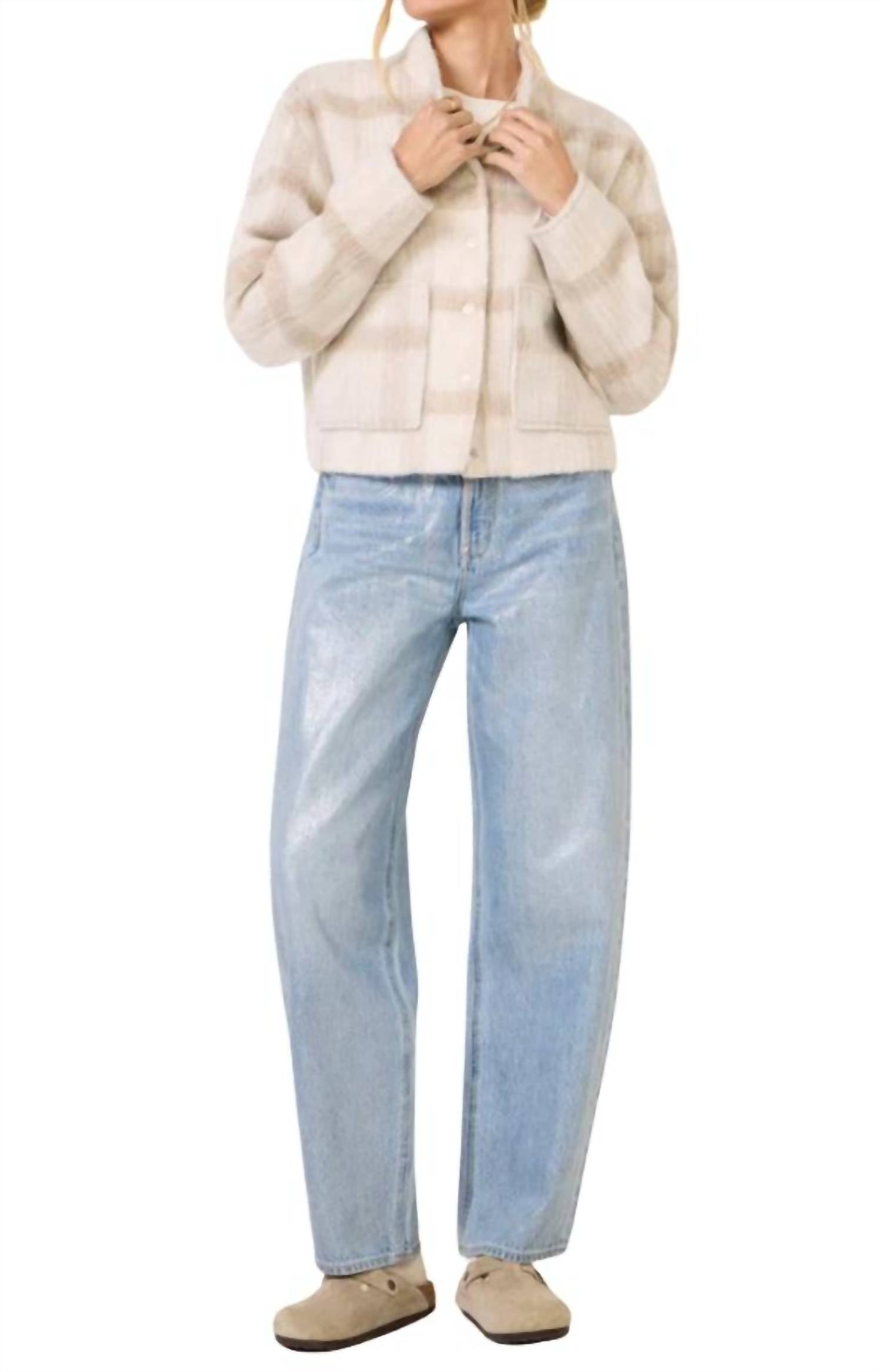 Pistola - Wes High Rise Barrel Jeans