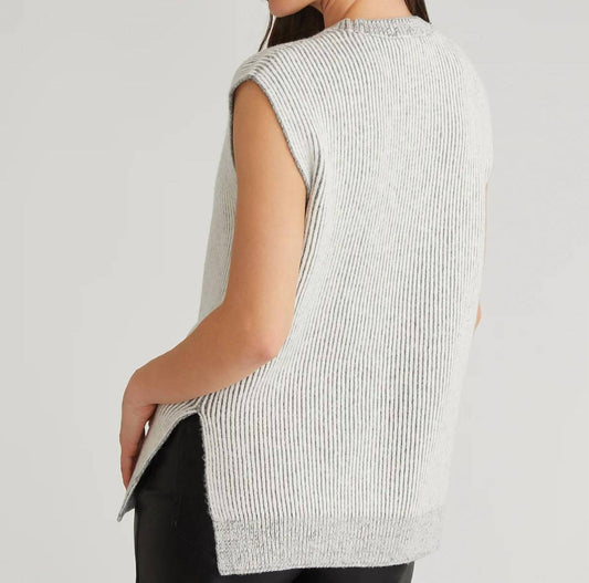 525 America - JASMINE: CONTRAST RIB VEST