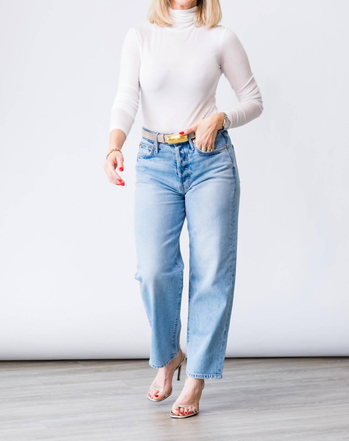 Closed - High Neck Long Sleeve Top
