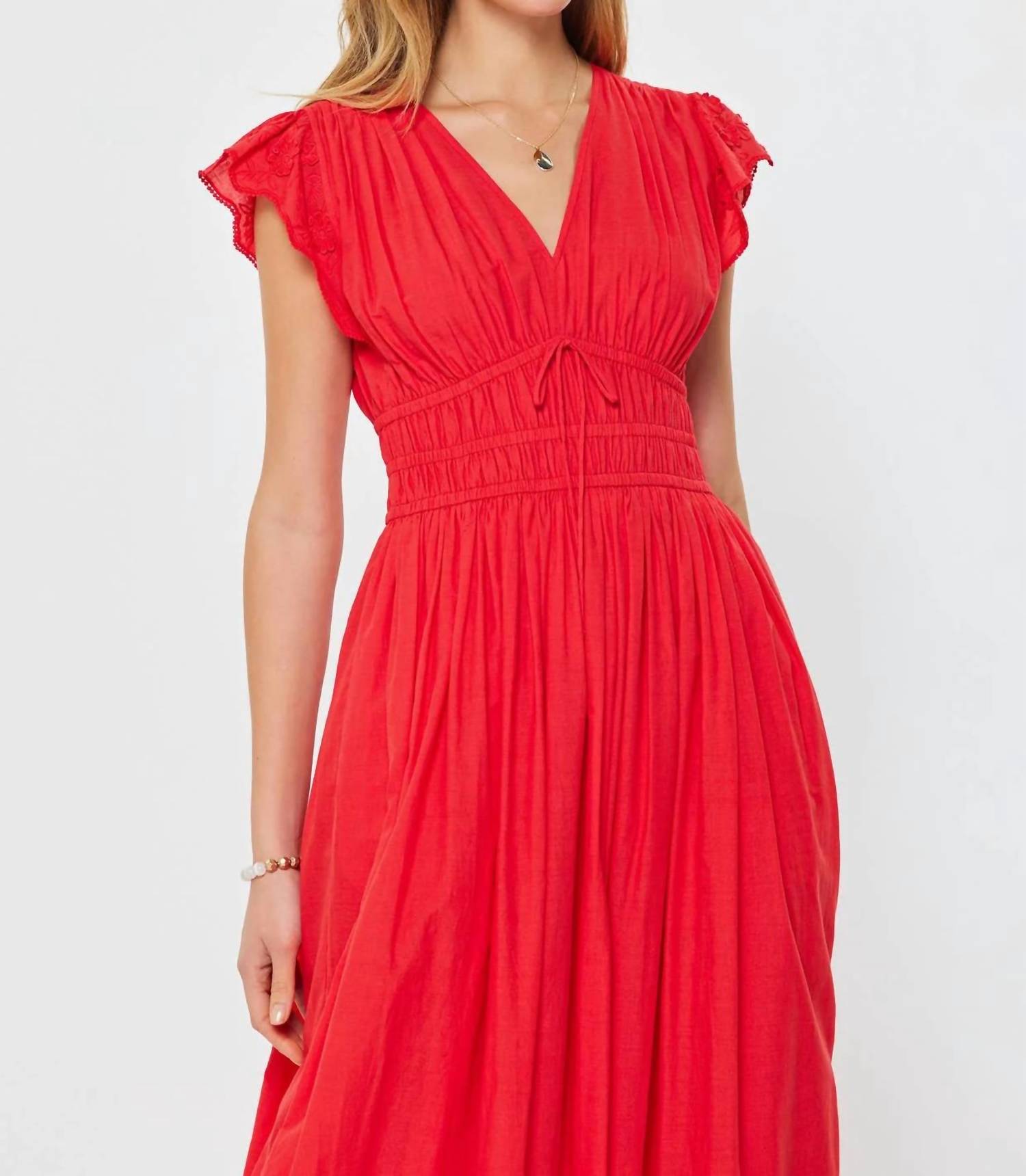 Current Air - Scarlet Midi Dress